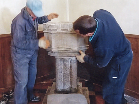 font being installed